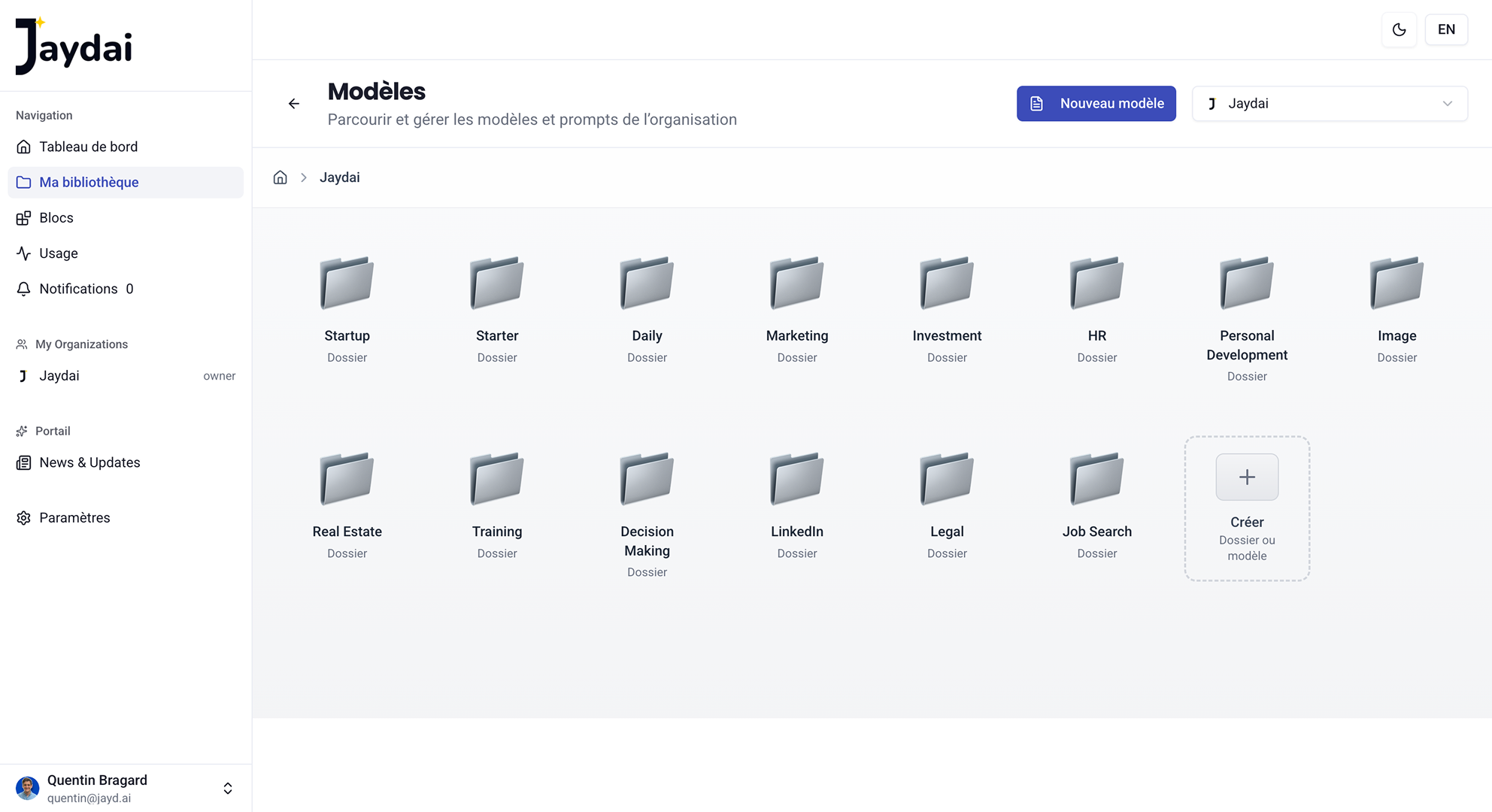 Construisez votre base de connaissance IA